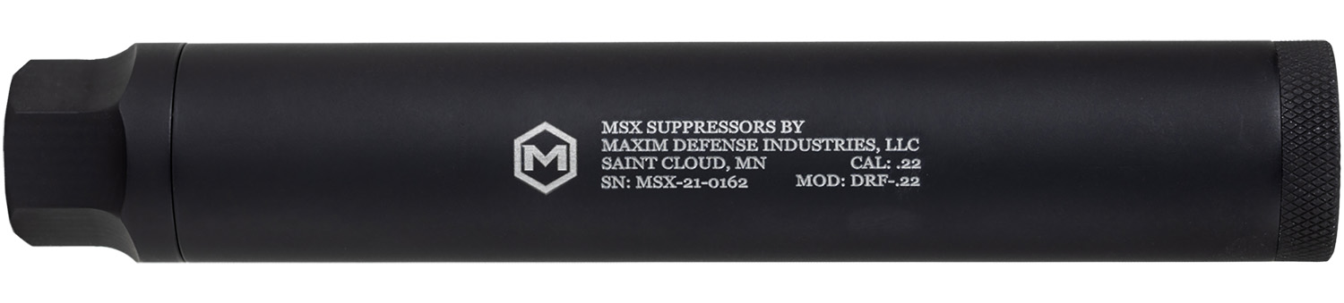 Maxim Defense MXM48351 DRF .22 Cal Rimfire Suppressor