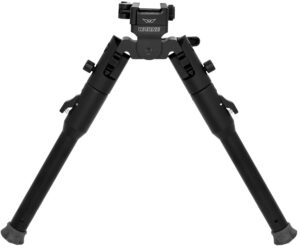 Warne Skyline Lite Bipod Matte Black Quick Detach