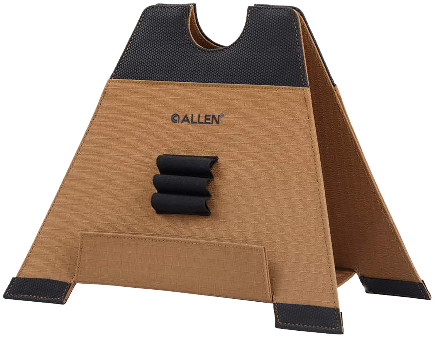 Allen X-Focus Folding Shooting Rest - Coyote/Black