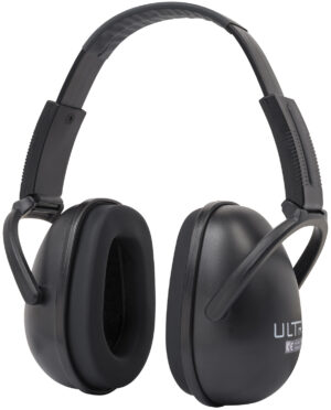 Allen Ultrax Sound Blocker 23 dB Ear Muffs - Black