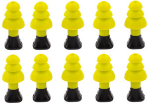 Allen 4122 Silicone Ear Plugs  26 dB Yellow 5 Pair
