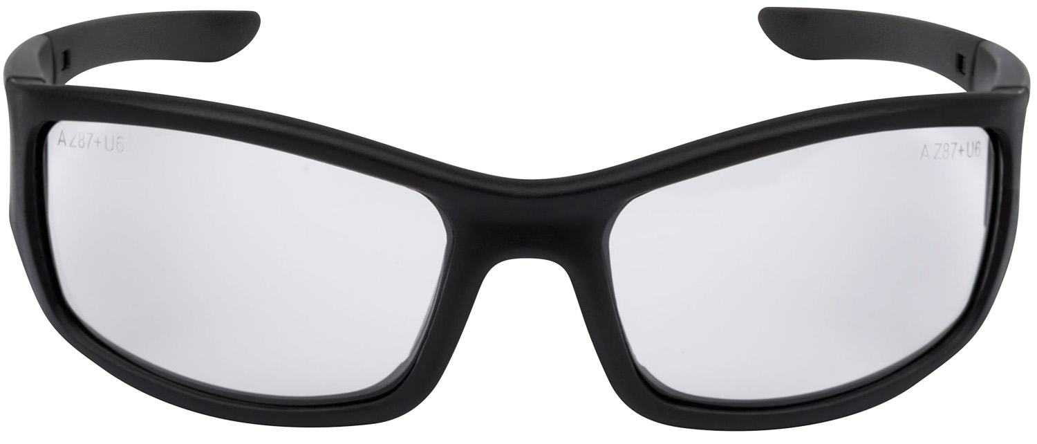 Allen 4137 Sync Safety Glasses - Clear Lens, Black Frame