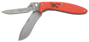Browning Primal Scalpel 2 Folding Knife - Blaze Orange