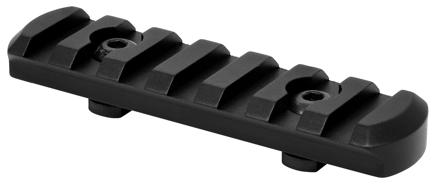 Warne 6203M M-LOK 7-Slot Rail Black Aluminum
