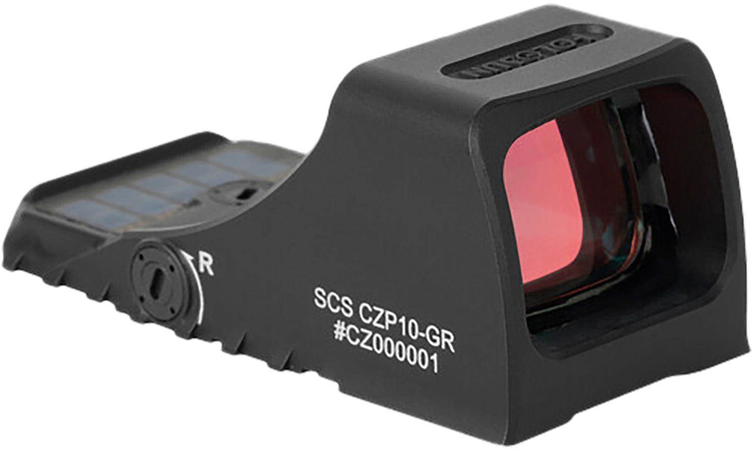 Holosun SCS P10 Solar Charging Green Dot Sight for Glock MOS