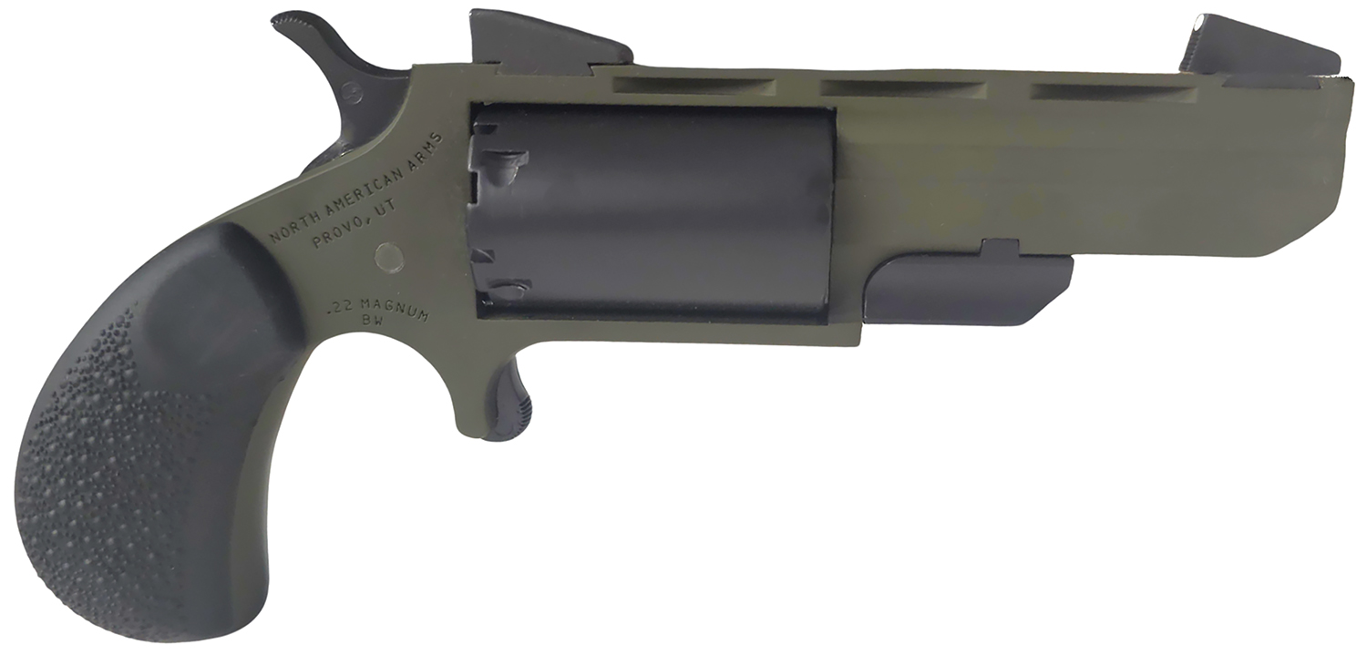North American Arms Green Huntsman .22 LR/22 Mag Revolver