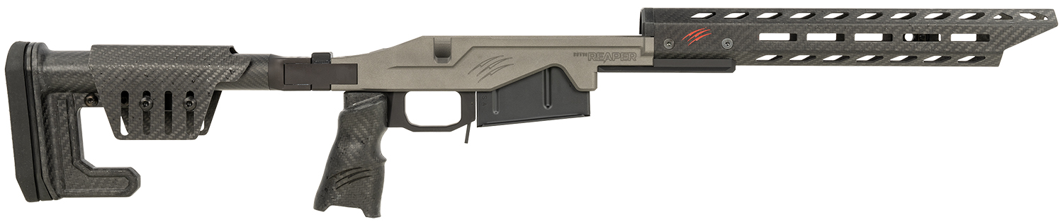 Fierce Firearms AR-15 Chassis Kit, Tungsten Gray