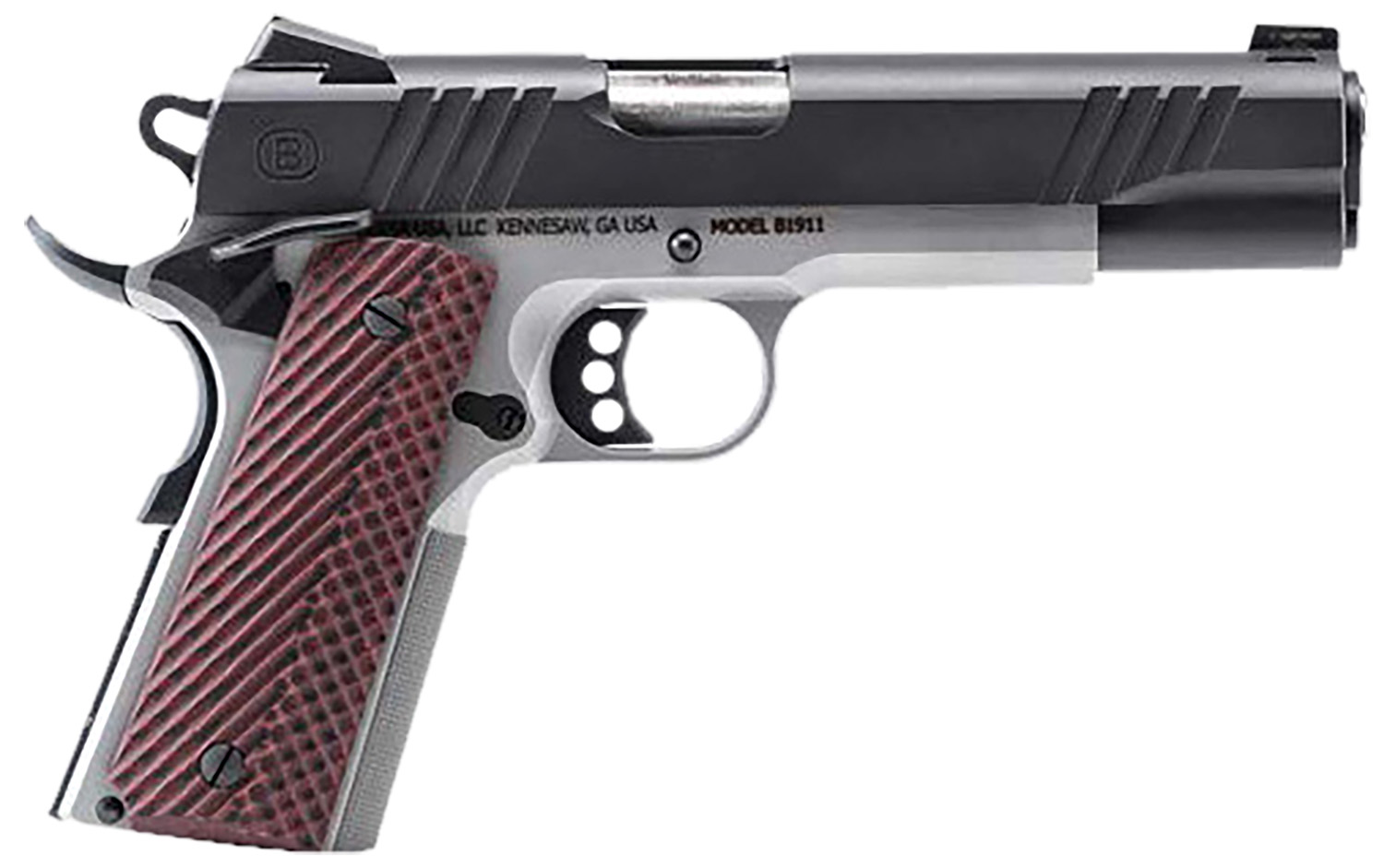 Bersa B1911 Full Size 45 ACP Pistol with Night Sights
