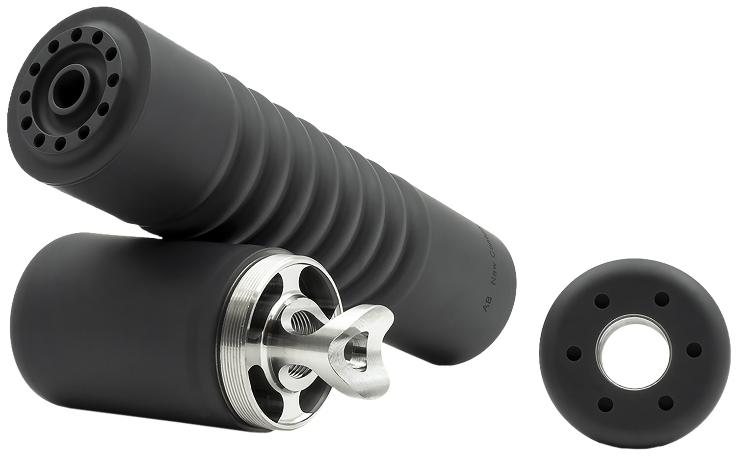 AB Suppressor F22-78-BB Raptor 7.62mm Black Titanium