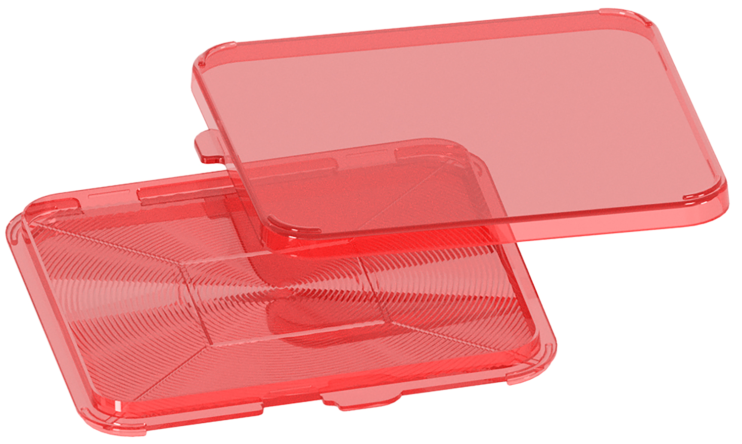 MTM Case-Gard PFS Primer Flipper Square Red Plastic
