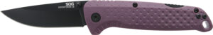 SOG Adventure LB Folding Knife with 3.5" TiNi Blade
