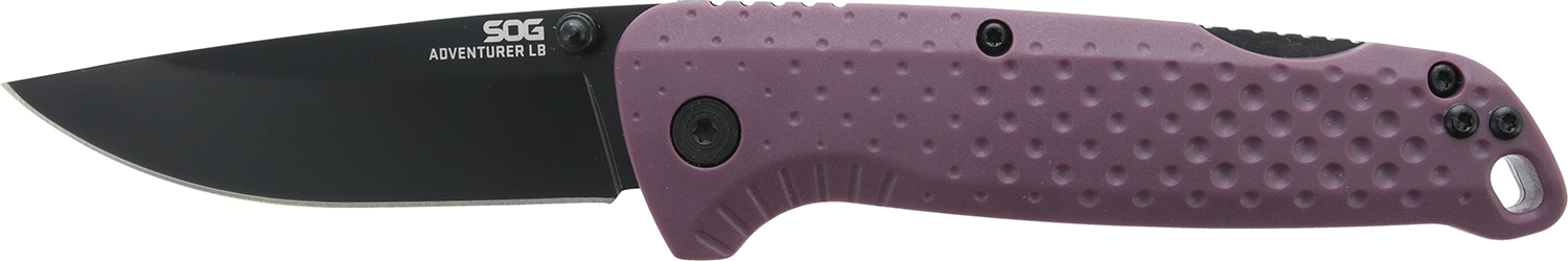 SOG Adventure LB Folding Knife with 3.5" TiNi Blade