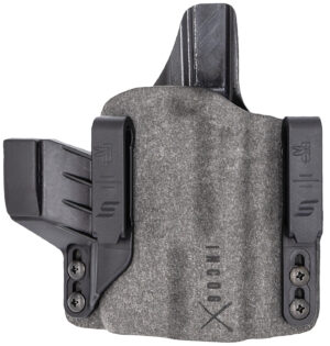 Safariland INCOG0750A0CX261 Incog X  IWB Gray Cordura, Fits Sig P320 Belt Clip Mount, Right Hand