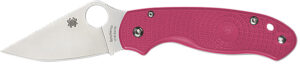 Spyderco Para 3 Lightweight EDC Knife - Pink