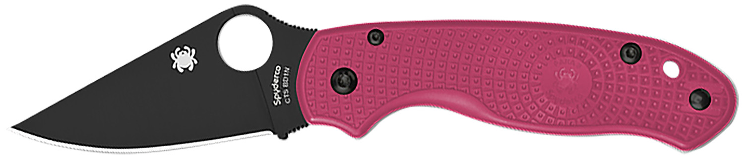 Spyderco Para 3 Lightweight Pink EDC Folding Knife