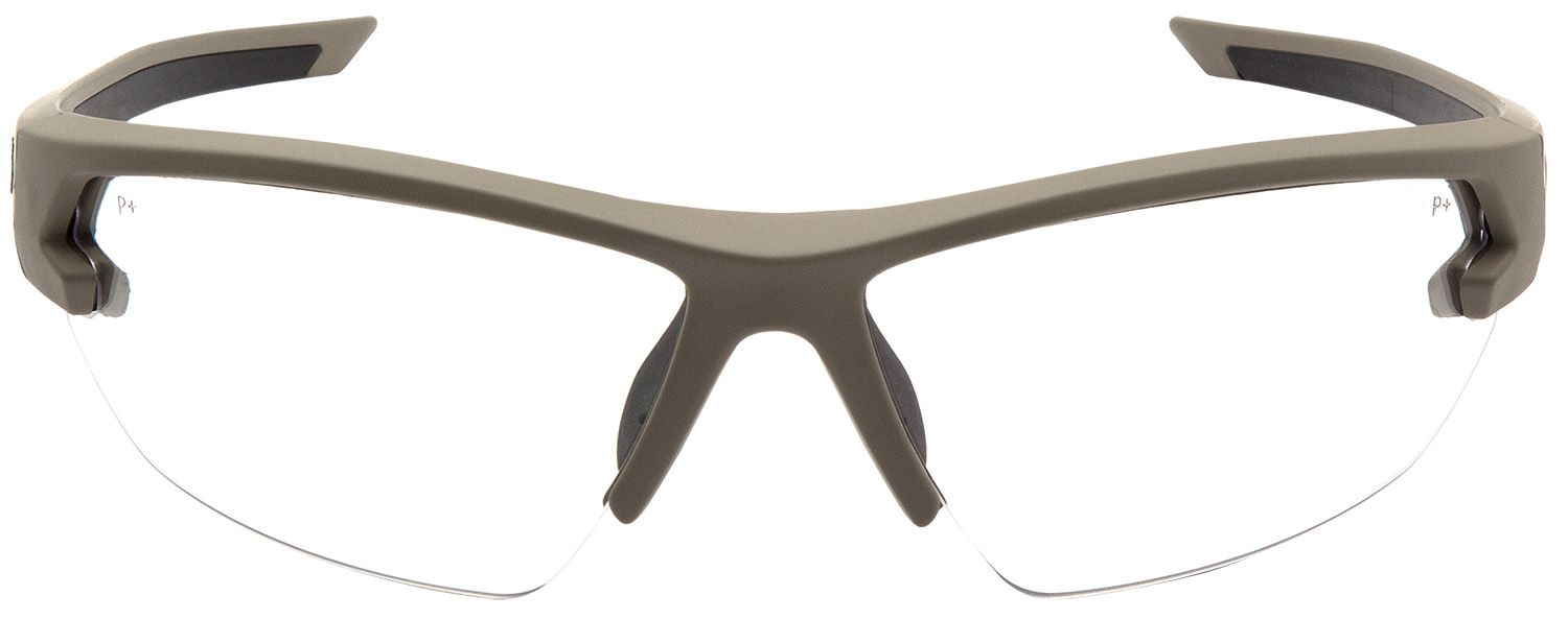 Pyramex Semtex 2.0 Anti-Fog Glasses, Clear Lens, Tan Frame