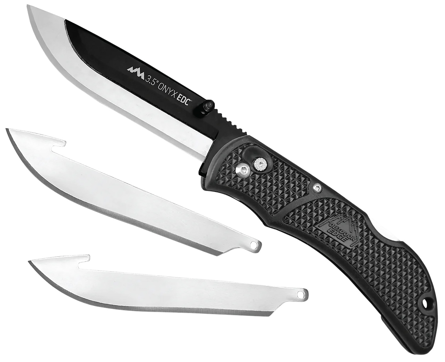 Outdoor Edge Onyx Folding Knife with Replaceable Blades
