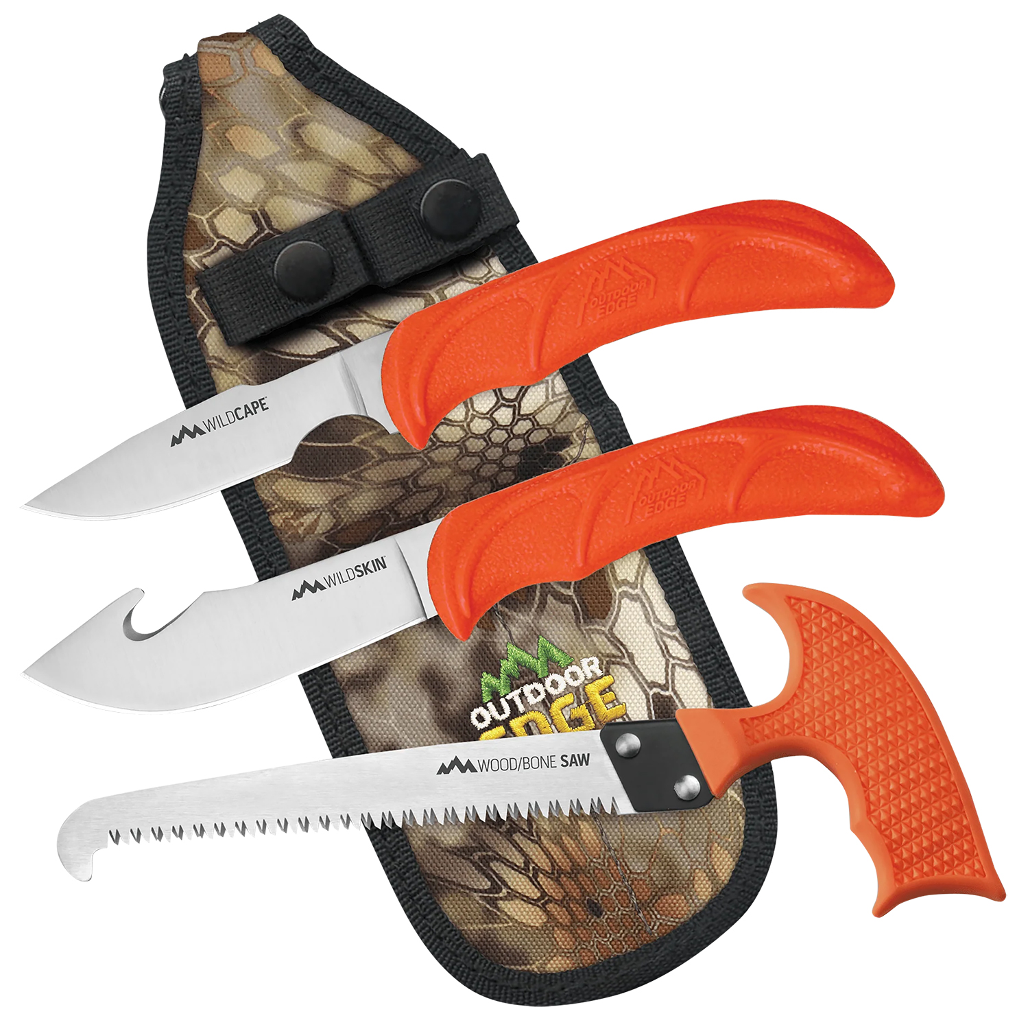 Outdoor Edge WildGuide Knife Set with Gut Hook