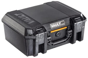 Pelican Vault 5-Pistol Case - Durable Black Polyethylene