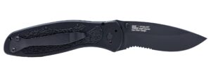 Kershaw Blur Black Folding Knife - 3.4" Blade