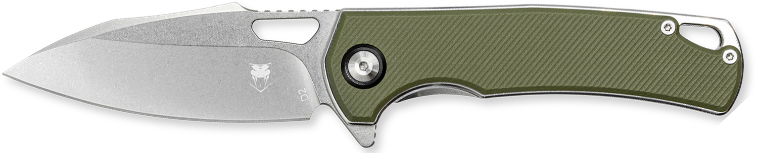 CobraTec Wolverine 3.12" OTF Knife with D2 Steel Blade