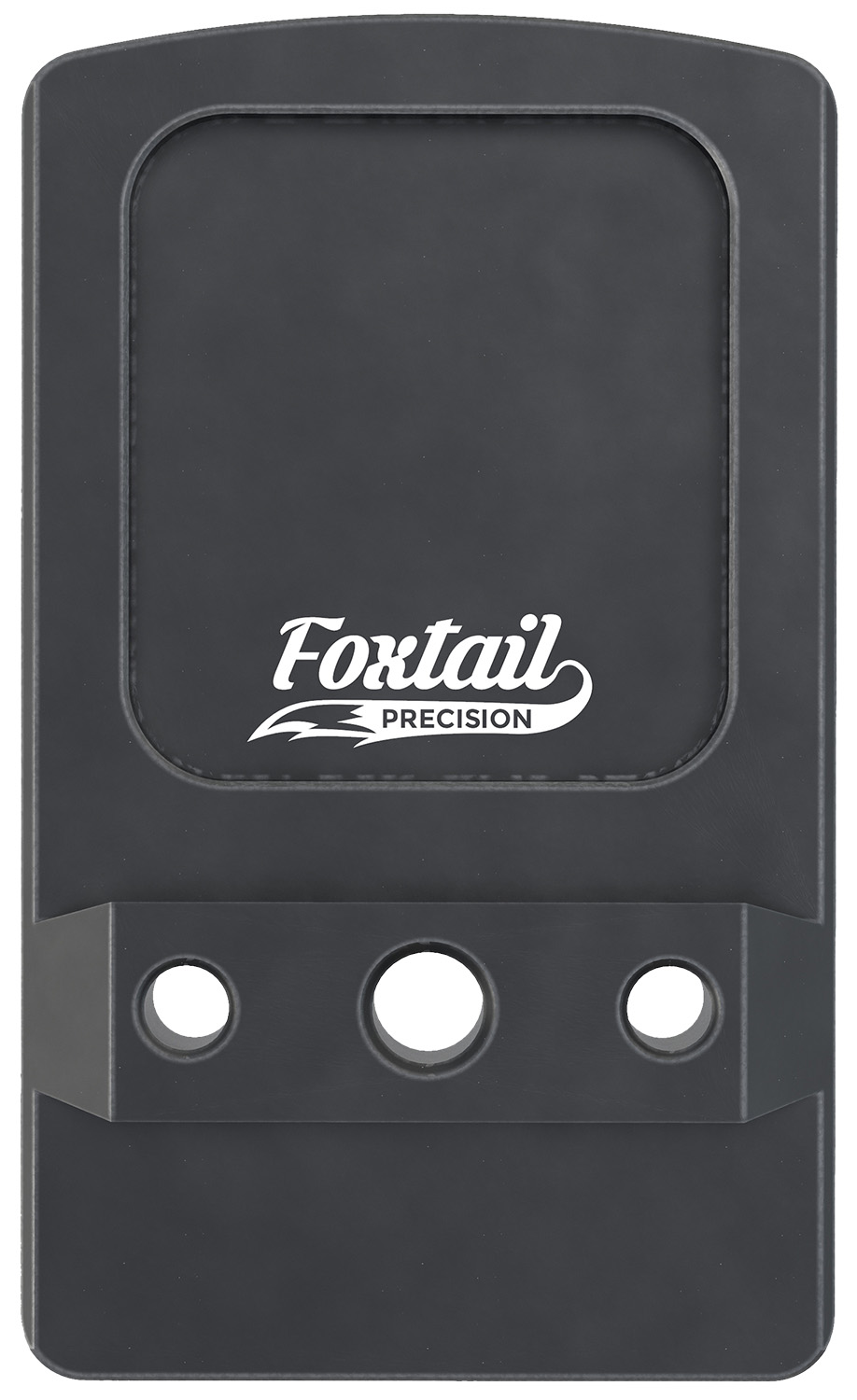 Foxtail Precision 100014 Rear Sight Dovetail Optic Adapter Plate for non MOS Glock Black Anodized Glock Non MOS