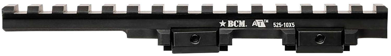 BCM A/T Optic Riser 525-10X5 Black Picatinny Mount