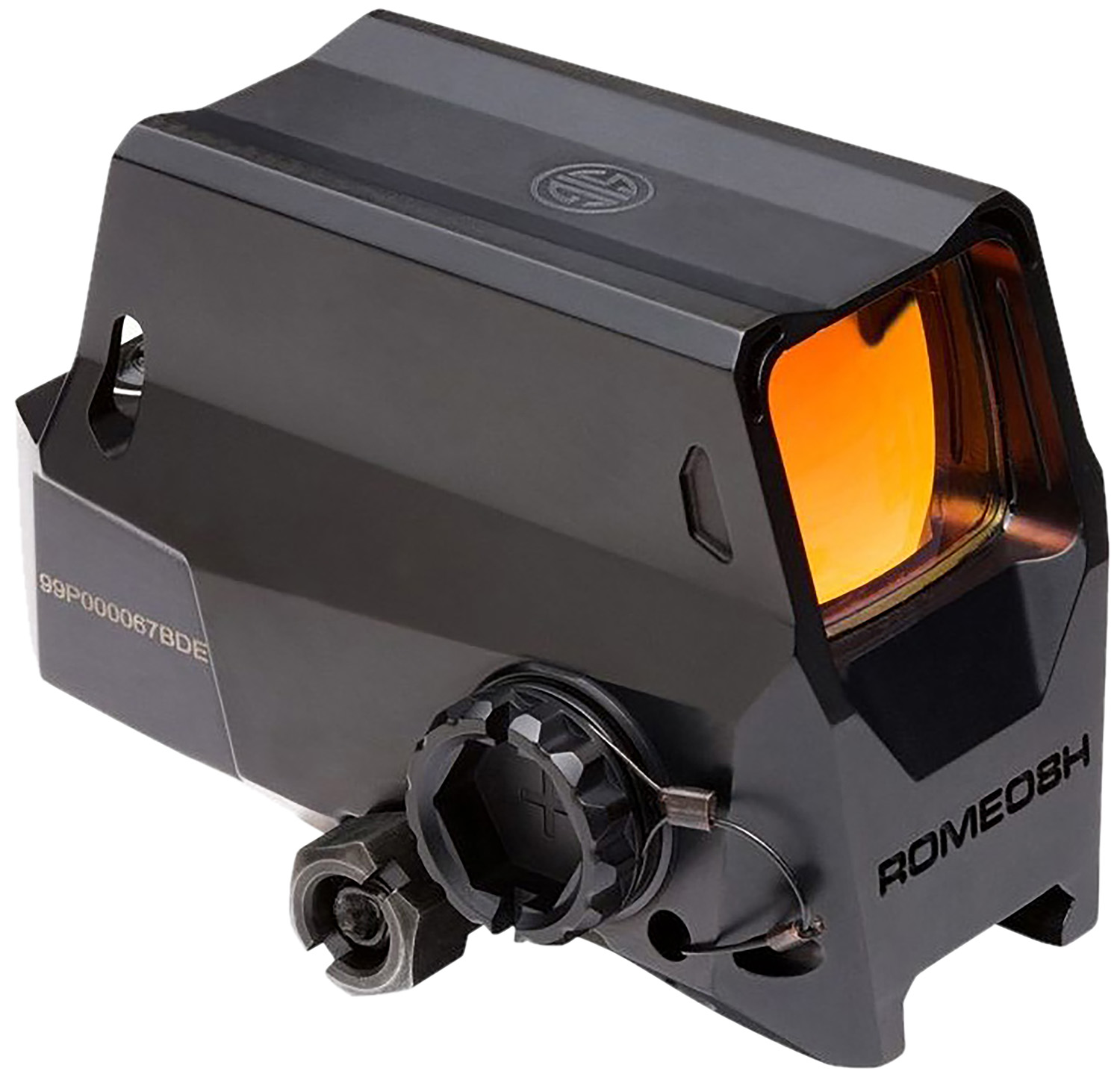 Sig Sauer Electro-Optics SOR81001 Romeo8H Black 1 x 38 mm 2 MOA Red Ballistic Dot/65 MOA Circle Multi Reticle