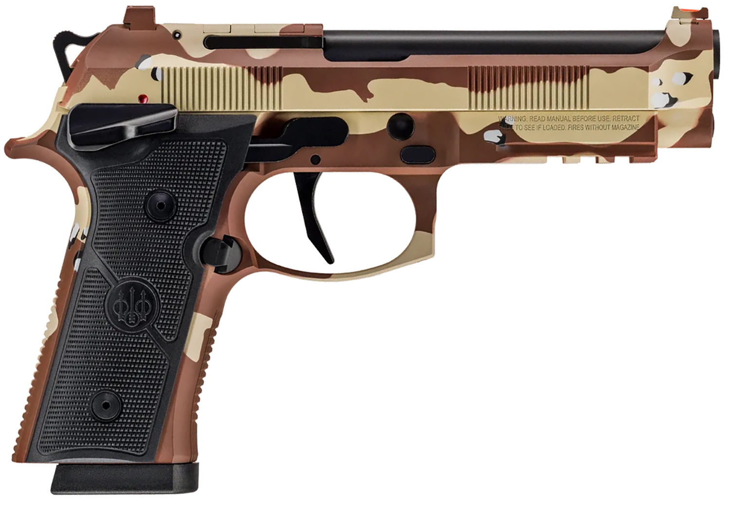 Beretta 92XI SAO 9mm Camo Handgun - 10+1 Capacity