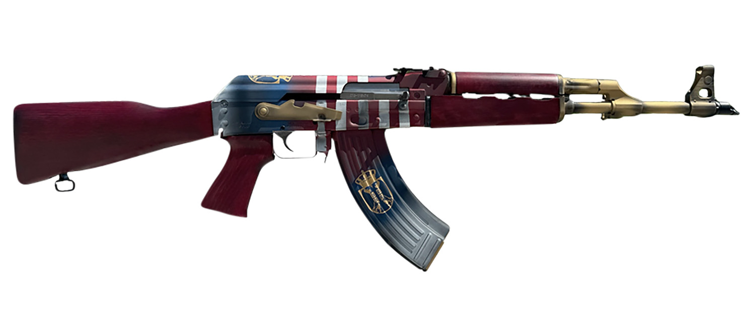 Zastava Arms ZPAP M70 Gold Plated AK Rifle 7.62x39mm
