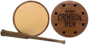 Foxpro CRIMSONCER Crimson Ceramic Fullsize Friction Turkey Sounds Cherry Wood