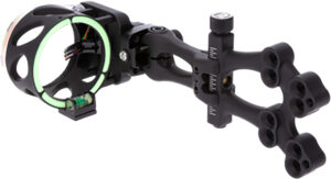 TRUGLO 3-Pin Bow Sight with Light - Black