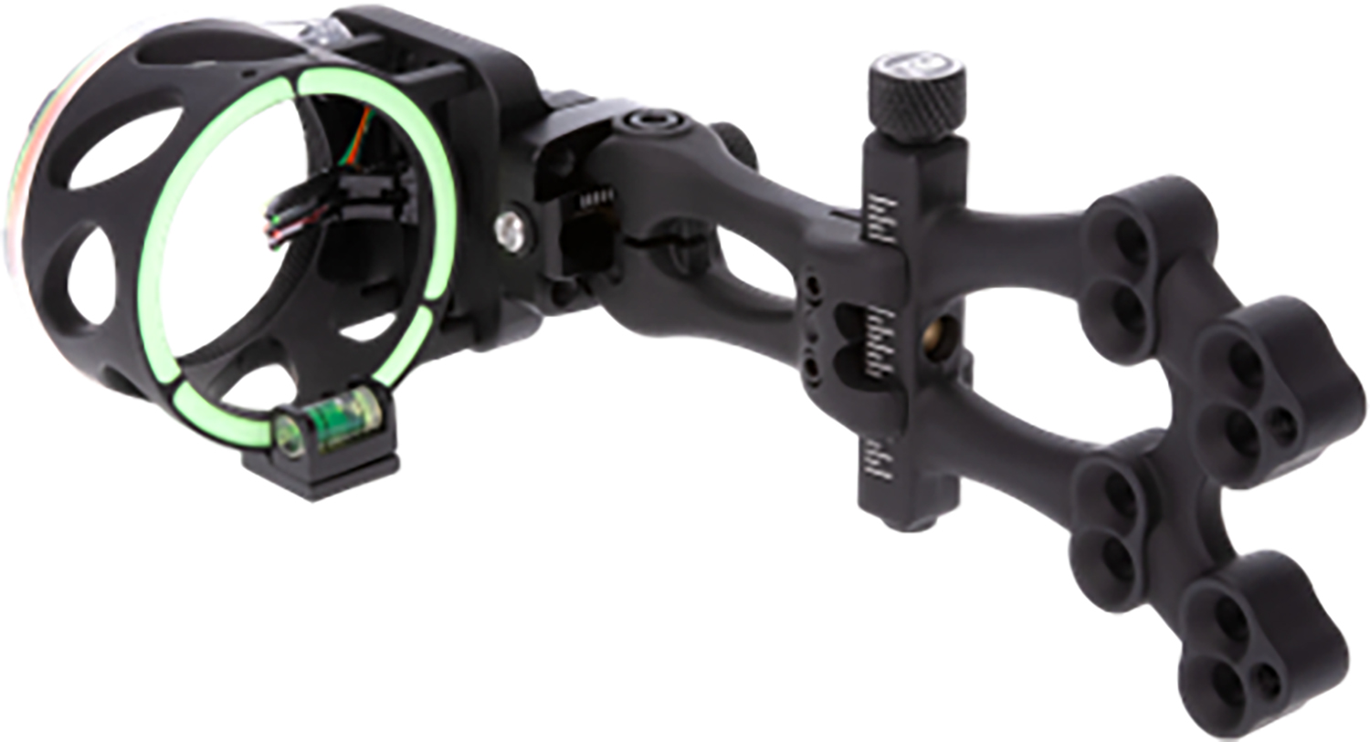 TRUGLO 3-Pin Bow Sight with Light - Black