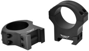Warne HyperLite 30mm High Scope Rings - Black