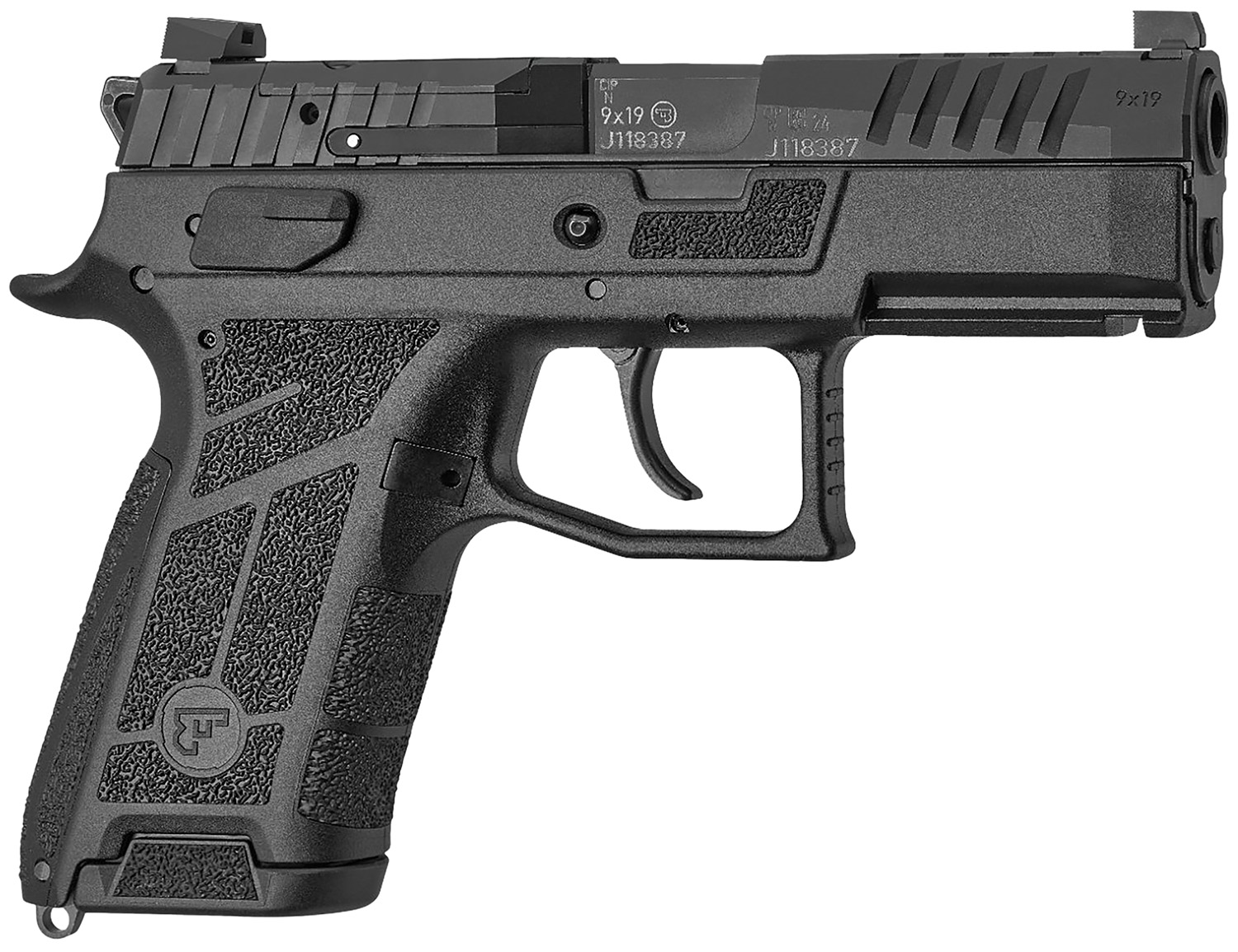 CZ P-09 C Nocturne 9mm Pistol - 10-Round Black