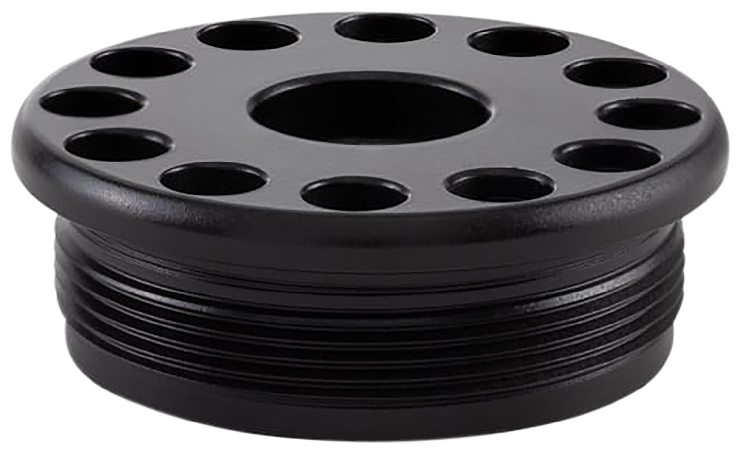 Anechoic Titanium Black .578x28 Direct Thread Adapter