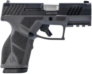 Taurus 1-GX2931G-10 GX2  9mm Luger 10+1 3.37" Matte Stainless Steel Barrel, Matte Black Serrated Stainless Steel Slide, Gray Polymer Frame w/Picatinny Rail, Polymer Grip