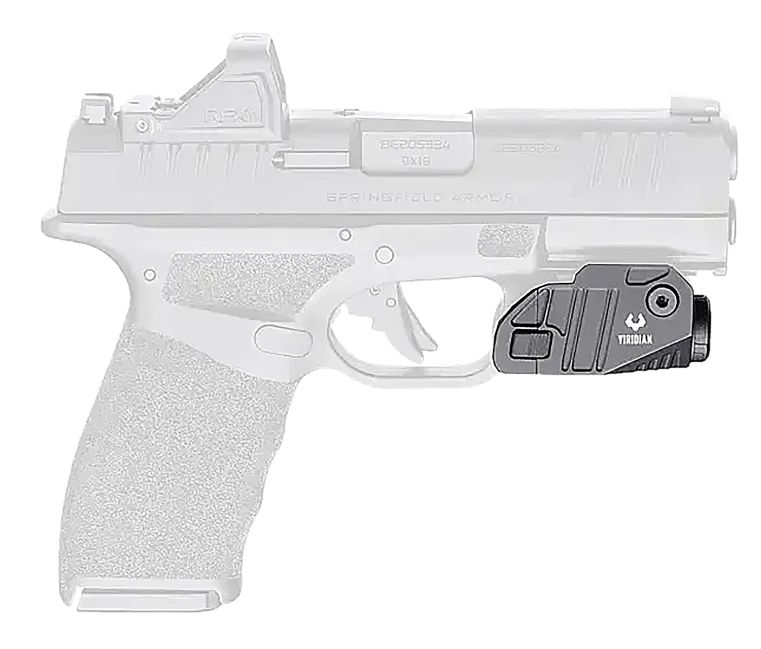Viridian CTL Weapon Light for Springfield Hellcat Pro