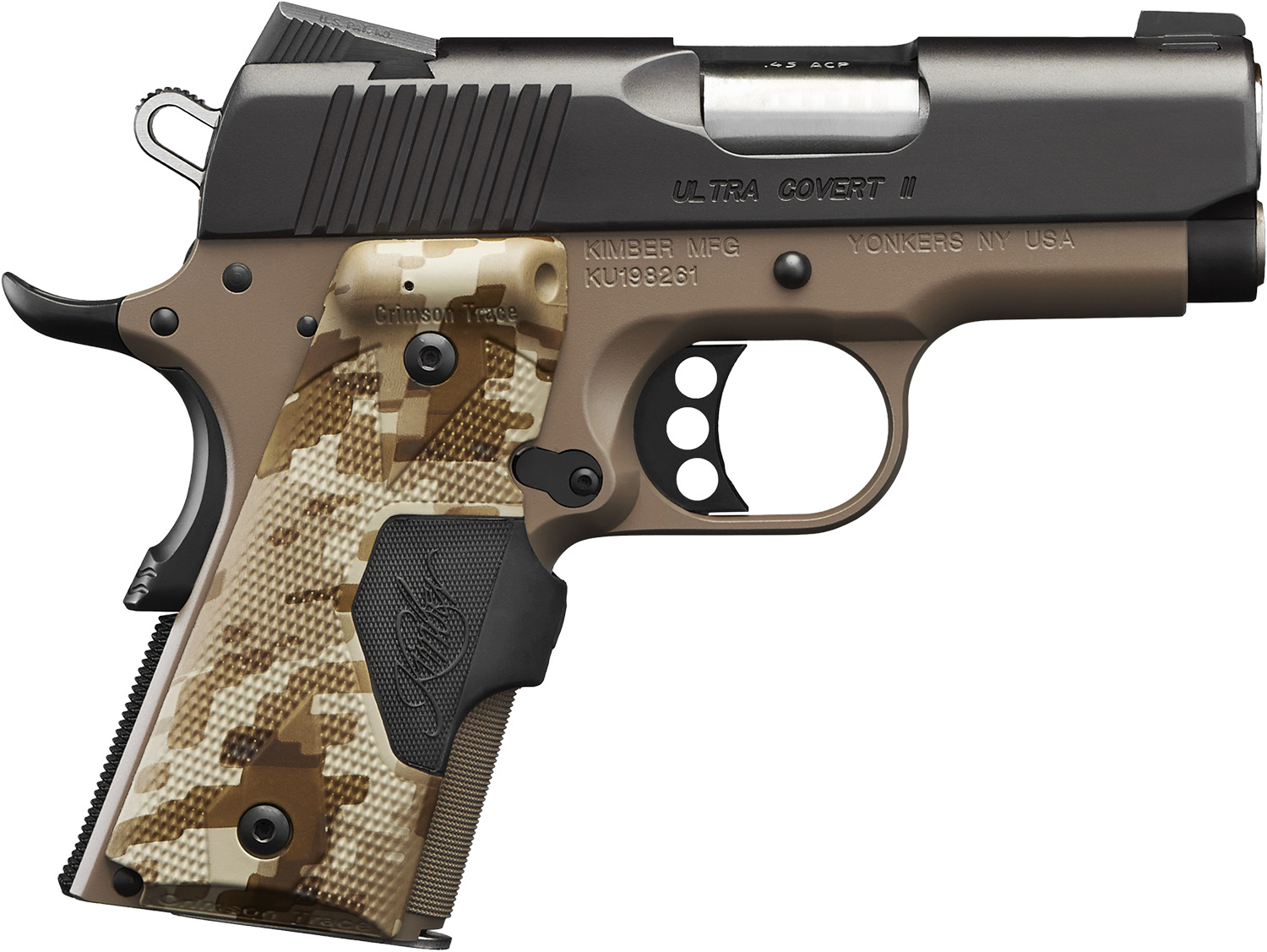 Kimber Ultra Covert II CA 45 ACP 3" Pistol