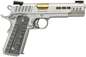 Kimber Rapide Dawn 9mm 1911 Pistol with Gold TiN Barrel