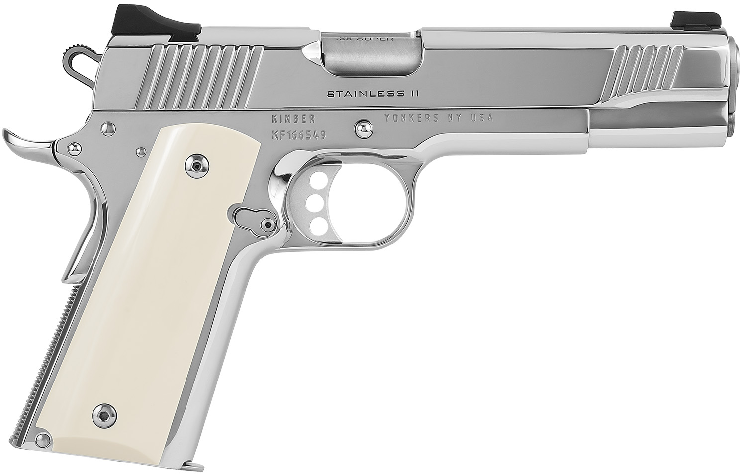 Kimber Stainless II 1911 .38 Super Auto Pistol