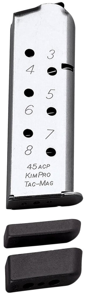 Kimber Tac-Mag 8rd .45 ACP Silver Magazine