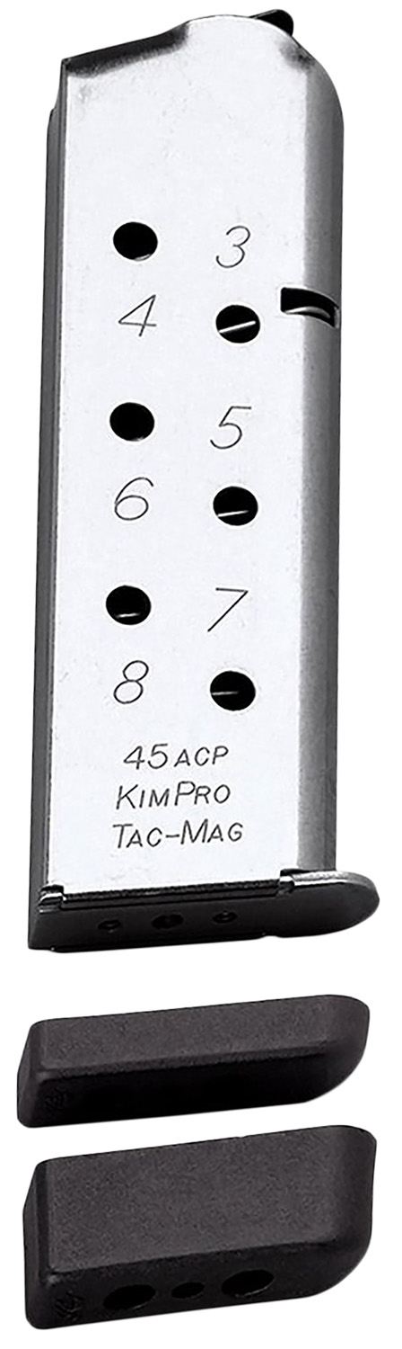 Kimber Tac-Mag 8rd .45 ACP Silver Magazine