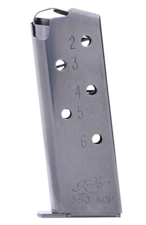Kimber Micro .380 ACP 6-Round Magazine Stainless Steel