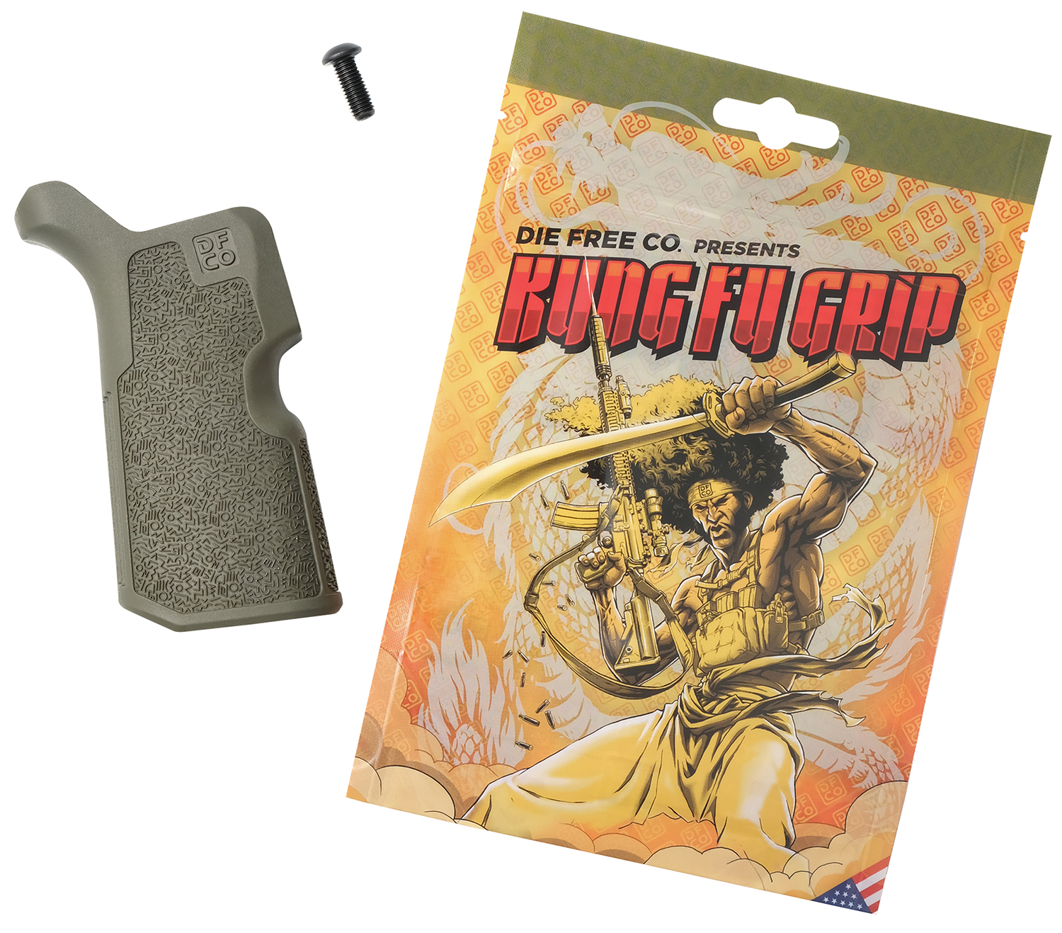 Die Free Kung Fu Rifle Grip for AR Platforms