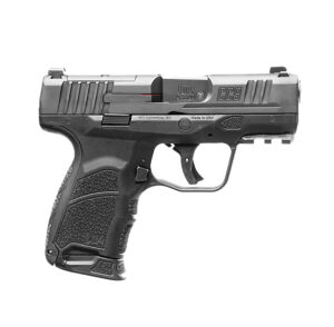 HK 81000551 CC9  Micro Compact 9mm Luger 10+1 3.32" Black Polygonal Rifled Barrel, Optic Ready/Serrated Steel Slide, Polymer Frame w/Picatinny Rail, Black Interchangeable Backstrap Grip, Ambidextrous