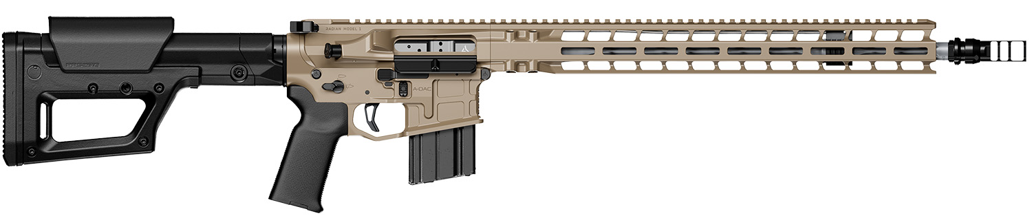 Radian Model 1 6mm ARC AR Rifle - 18" FDE