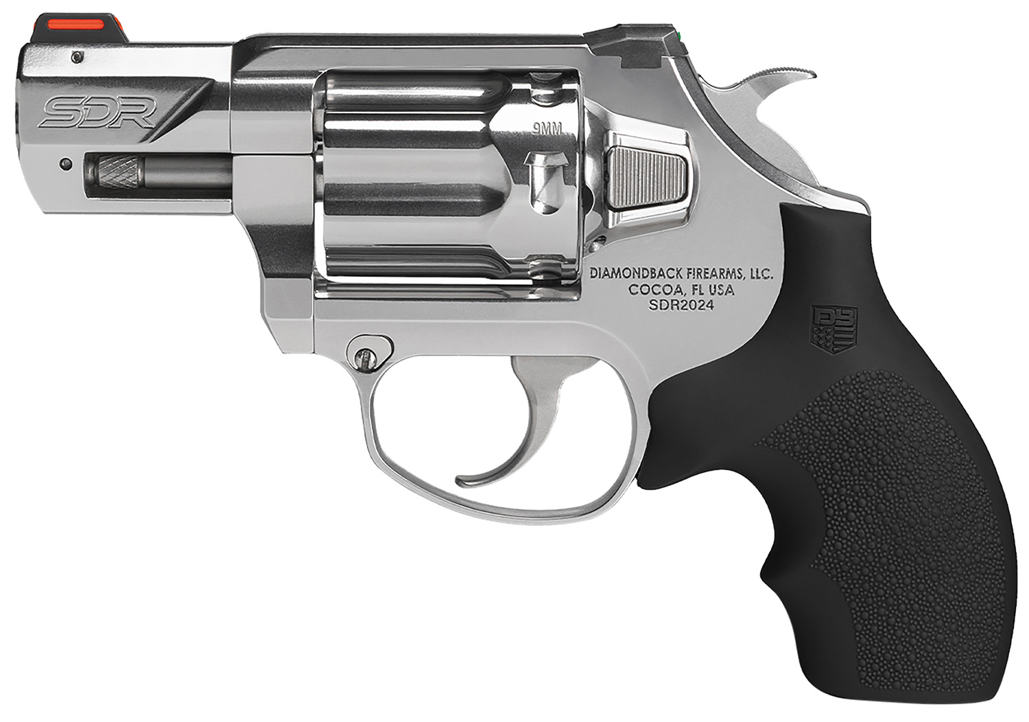 Diamondback SDR 9mm Luger +P Revolver 2" Stainless Steel