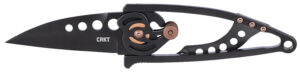 CRKT Snap Lock 2.55" Folding Knife - Black TiNi