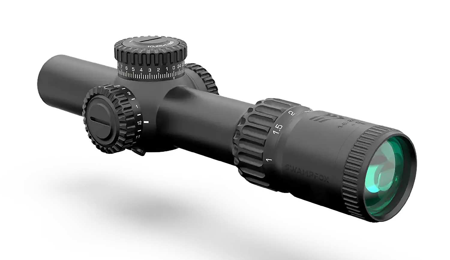 Swampfox Warhorse 1-6x24mm FFP Red Scope